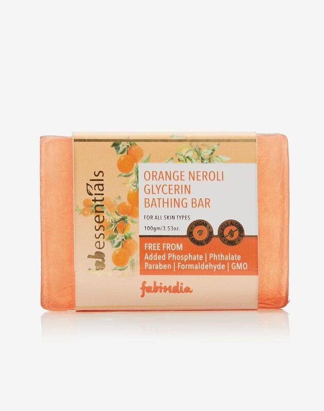 

Fabessentials Orange Neroli Bathing Bar, 100gm