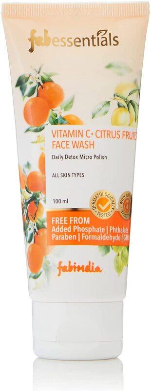 

Fabessentials Vitamin C Citrus Fruits Face Wash, 100ml