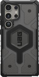 Urban Armor Gear UAG Samsung Galaxy S24 ULTRA case cover Pathfinder Clear PRO MagSafe Compatible (18 Feet Drop Tested) - Clear Ash