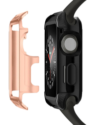 Spigen Tough Armor 2 Watch Case Cover for Apple Watch 42mm Series 3/2/1, Blush Gold