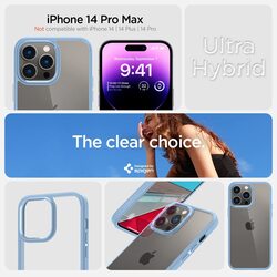 Spigen Ultra Hybrid for iPhone 14 Pro Max Case Cover - Sierra Blue