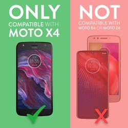 Tudia Motorola Moto X4 Merge Mobile Phone Case Cover, Mint Green