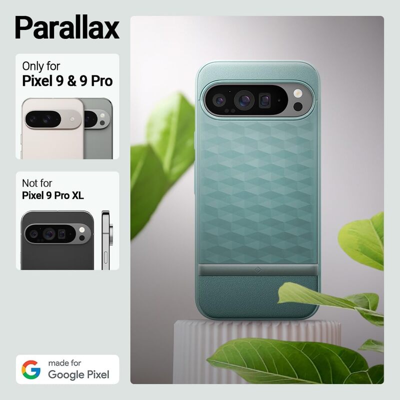 Caseology Google Pixel 9 / Pixel 9 PRO Parallax case cover - Sage Green