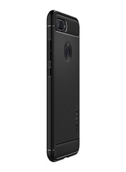 Spigen Xiaomi Mi 8 Lite Rugged Armor Mobile Phone Case Cover, Black