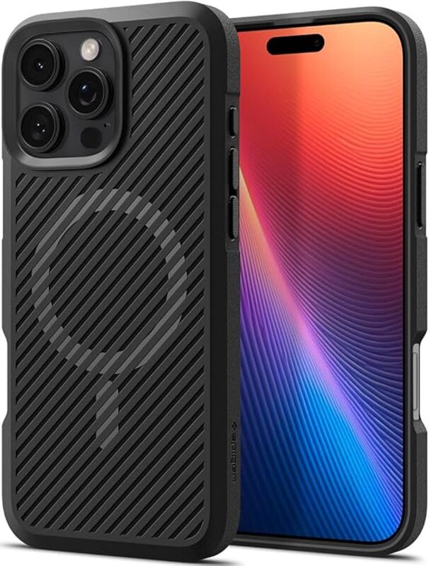 Spigen iPhone 16 Pro Max Core Armor MagFit case cover - Matte Black