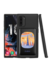 Vrs Design Samsung Galaxy Note 10 Damda High Pro Shield Mobile Phone Case Cover, World City Black Dubai