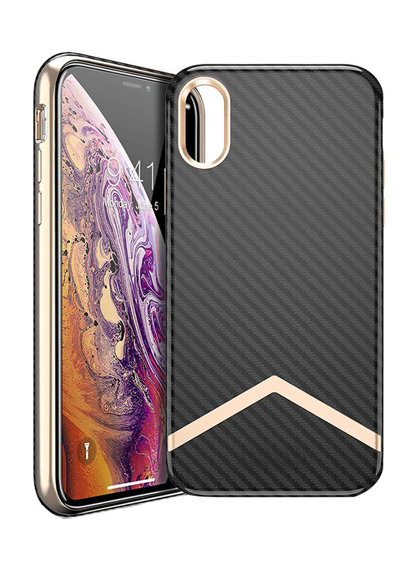 Avana Must Apple iPhone XS Max Mobile Phone Case Cover, Karbon