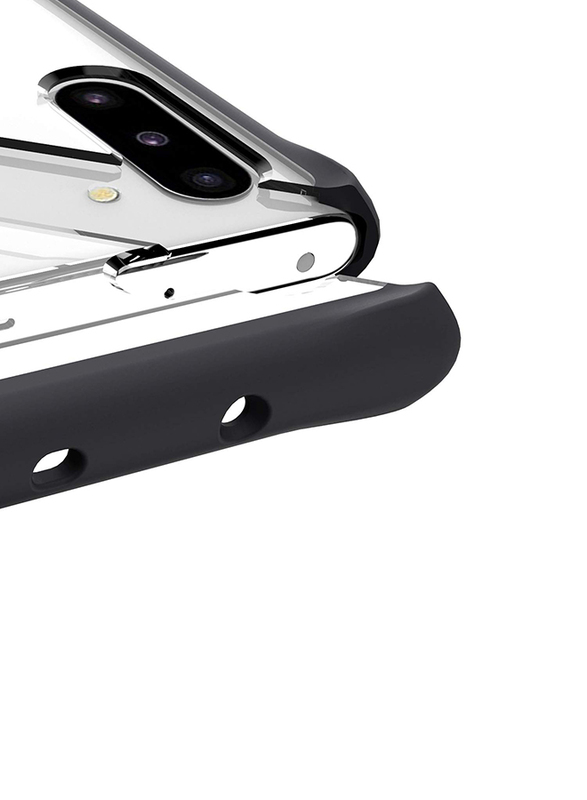اي تي سكينز غطاء حماية سامسونغ جالاكسي Note 10, اسود و شفاف