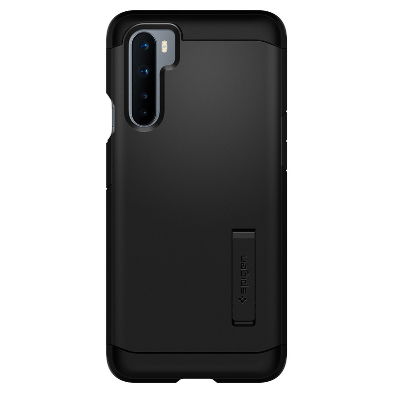 Spigen OnePlus Nord Case Cover Tough Armor with Extreme Impact Foam, Black