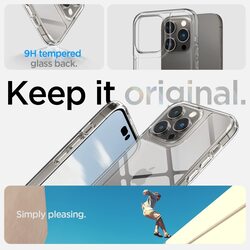 Spigen Quartz Hybrid for iPhone 14 Pro Max Case Cover - Crystal Clear