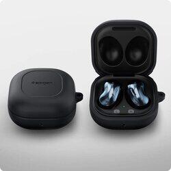Spigen Samsung Galaxy Buds Pro and Galaxy Buds Live Silicone Case Cover Silicone Fit, Black