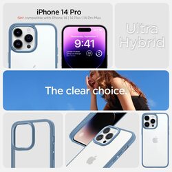 Spigen Ultra Hybrid for iPhone 14 Pro Case Cover - Sierra Blue