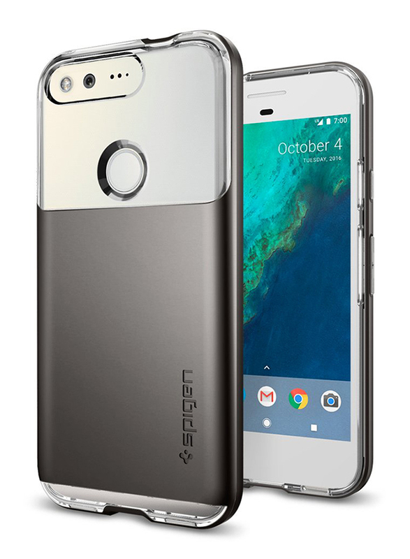 Spigen Google Pixel Neo Hybrid Crystal Mobile Phone Case Cover, Gunmetal