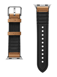 Spigen Retro Fit Watch Band for Apple Watch 44mm Series 5/4 and Apple Watch 42mm Series 3/2/1, Brown