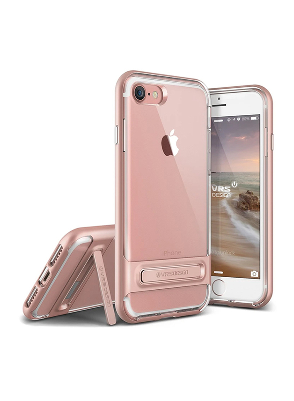 Vrs Design iPhone 7 Crystal Bumper Mobile Phone Case Cover, Rose Gold