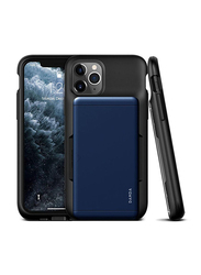 Vrs Design Apple iPhone 11 Pro Max Damda Glide Shield Mobile Phone Case Cover, with Convenient Compartment, Deep Sea Blue