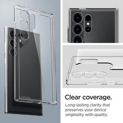 Spigen Samsung Galaxy S24 ULTRA case cover Ultra Hybrid - Crystal Clear