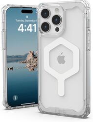 Urban Armor Gear UAG Plyo Magsafe for iPhone 15 Pro Max case cover (16 Feet Drop Tested) - Ice White