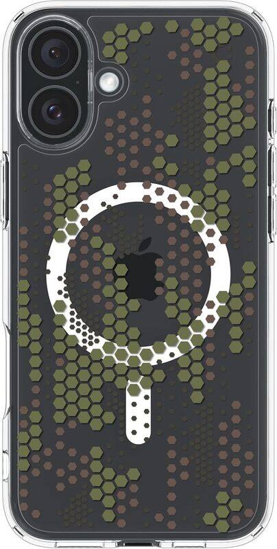 Spigen iPhone 16 Plus Ultra Hybrid MagFit case cover - Digital Camo