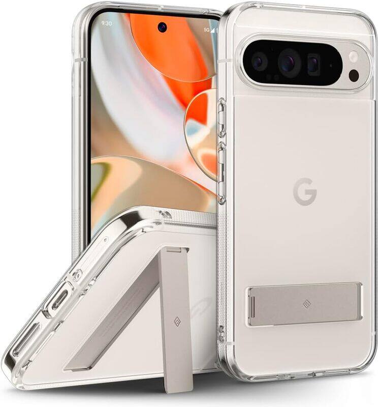 

Caseology Google Pixel 9 / Pixel 9 PRO Capella Kickstand case cover - Ivory
