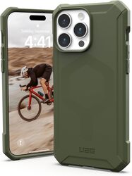 Urban Armor Gear UAG Essential Armor for iPhone 15 Pro Max case cover (15 Feet Drop Tested) MagSafe compatible - Olive Drab