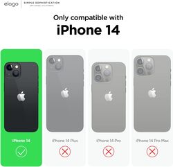 Elago Silicone for iPhone 14 Case Cover - Purple