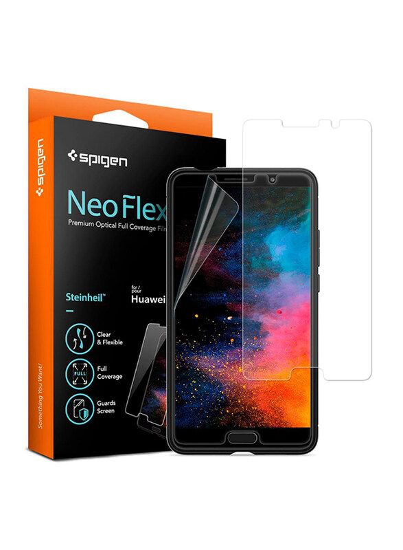 

Spigen Huawei Mate 10 Neo Flex Full Cover Flexible Screen Protector, 2-Pieces, Clear