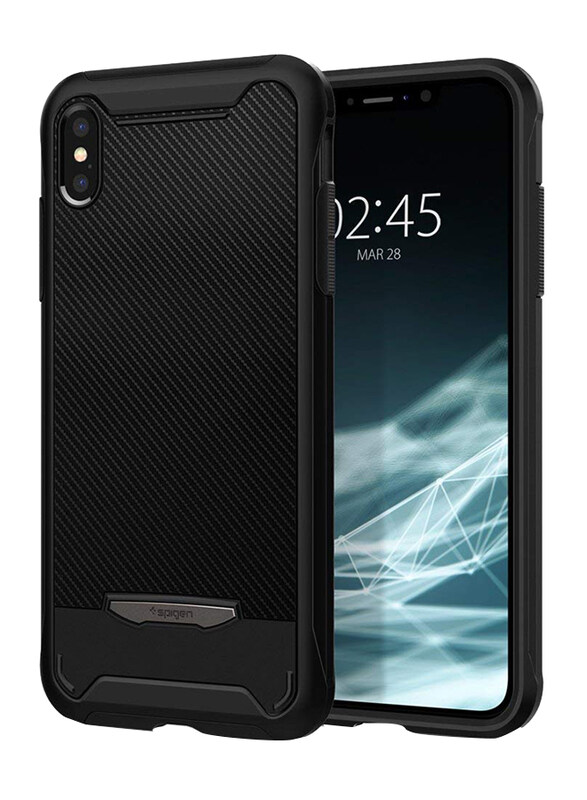 

Spigen Apple iPhone XS Max Neo Hybrid NX Mobile Phone Case Cover, Black