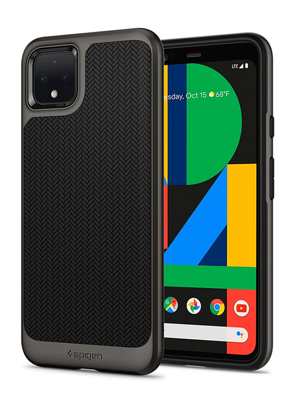 Spigen Google Pixel 4 XL Neo Hybrid Mobile Phone Case Cover, Gunmetal