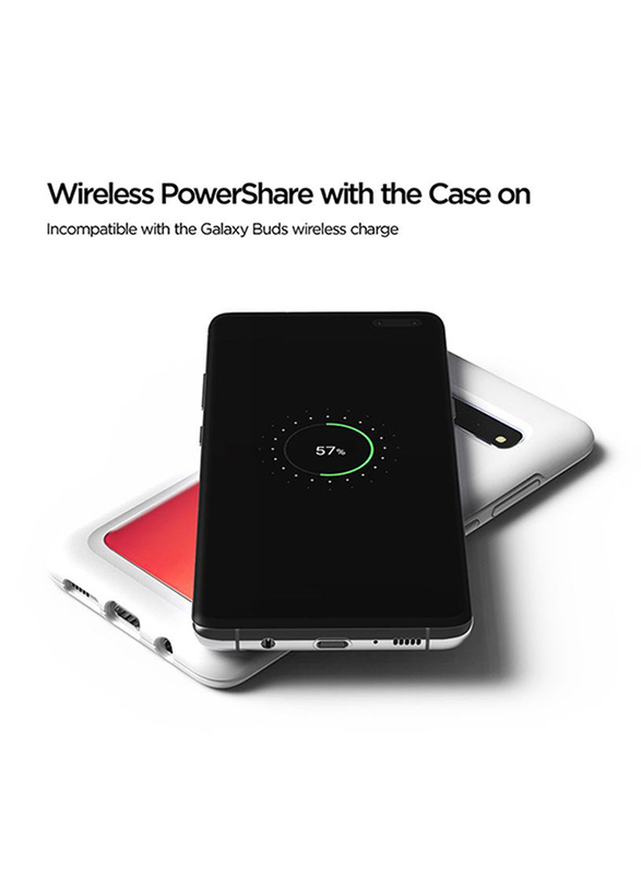 VRS Design Samsung Galaxy S10 Damda High Pro Shield Mobile Phone Back Case Cover, Yellow Peach