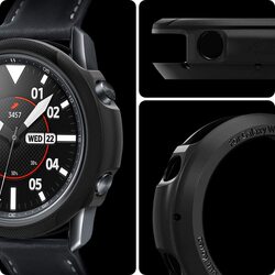 Spigen Samsung Galaxy Watch 3 (45mm) TPU case cover Liquid Air, Matte Black