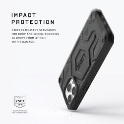 Urban Armor Gear UAG Monarch Pro Magsafe for iPhone 15 Pro Max case cover (25 Feet Drop Tested) - Carbon Fiber
