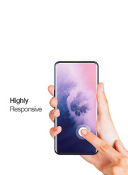 Amazing Thing OnePlus 7 Pro Supreme Glass 3D Full Glue Curved Glass Screen Protector, with Installer Tray Kit, Clear