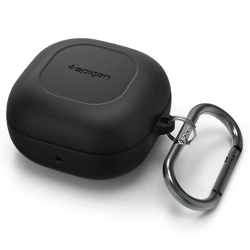 Spigen Samsung Galaxy Buds Pro and Galaxy Buds Live Silicone Case Cover Silicone Fit, Black