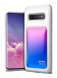 VRS Design Samsung Galaxy S10 Damda High Pro Shield Mobile Phone Back Case Cover, Pink Blue