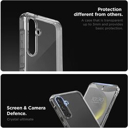 VRS Design Samsung Galaxy S24 PLUS case cover Crystal Ultimate - Clear