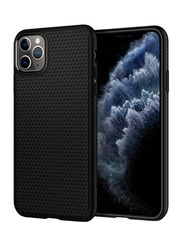 Spigen Apple iPhone 11 Pro Max Liquid Air Mobile Phone Case Cover, Matte Black