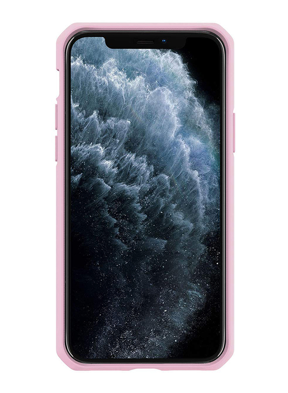 ITskins Apple iPhone 11 Pro Hybrid Dual Layer Mobile Phone Case Cover, with Hexotek 2.0 Drop Protection, Pink and Transparent