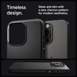 Spigen iPhone 15 Pro case cover Mag Armor MagFit MagSafe compatible - Matte Black
