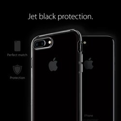 Spigen Apple iPhone 7 Plus Neo Hybrid Crystal Mobile Phone Case Cover, Jet Black