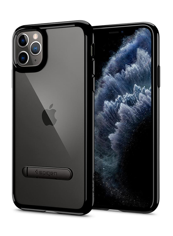 Spigen Apple iPhone 11 Pro Ultra Hybrid S Mobile Phone Case Cover, Jet Black