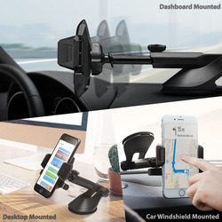 Spigen Kuel AP12T Premium Dashboard Universal Car Mount Holder for Smartphones, Black