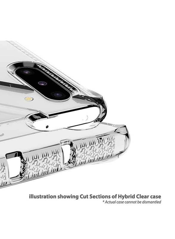 اي تي سكينز غطاء حماية سامسونغ جالاكسي Note 10, ، شفاف