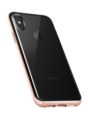 Vrs Design Apple iPhone X Crystal Bumper Mobile Phone Case Cover, Rose Gold