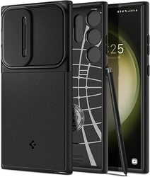 Spigen Optik Armor for Samsung Galaxy S23 Ultra Case Cover - Black