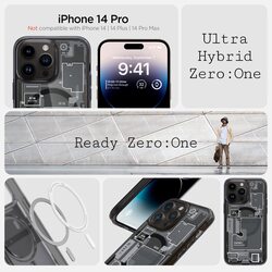 Spigen Ultra Hybrid (MagFit) for iPhone 14 Pro Case Cover with MagSafe - Zero One