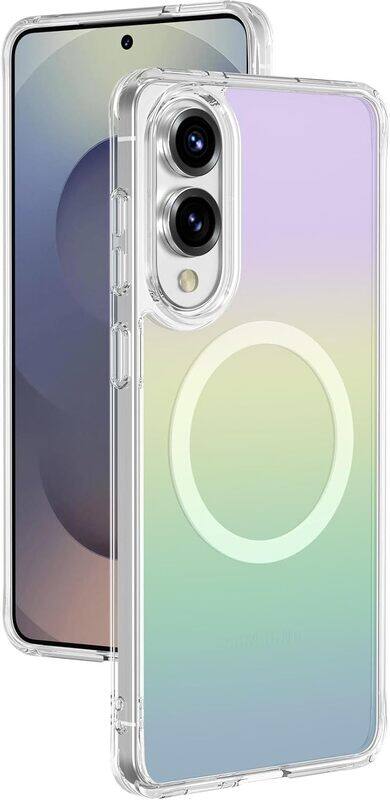 

Amazing Thing Minimal MAG for Samsung Galaxy S25 EDGE Case compatible with MagSafe - Iridescent