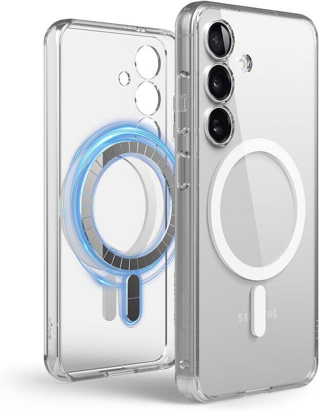 

elago Magnetic Hybrid for Samsung Galaxy S25 Case Cover - Transparent