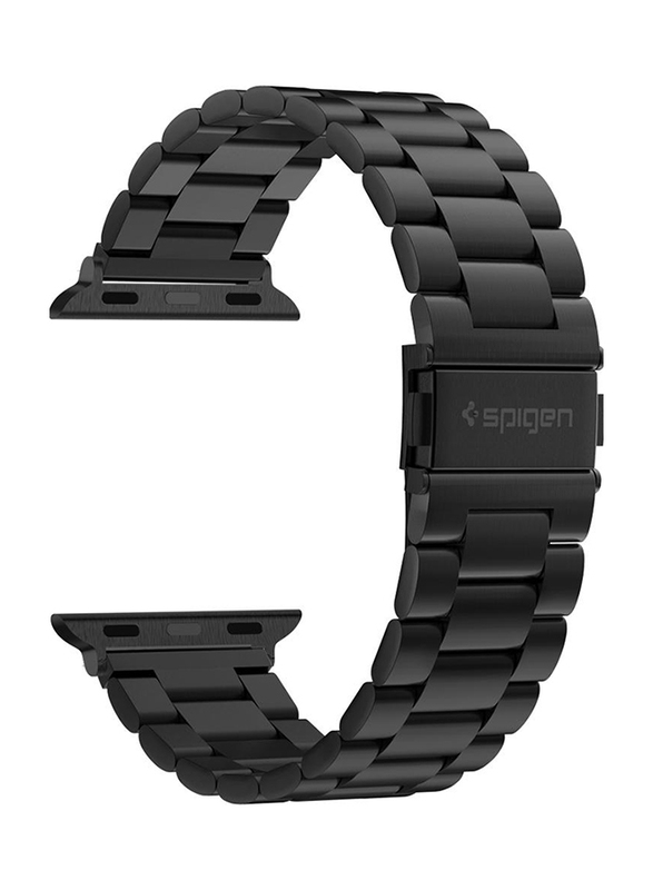 Spigen Modern Fit Watch Band for Apple Watch 44mm Series 5/4 and Apple Watch 42mm Series 3/2/1, Black