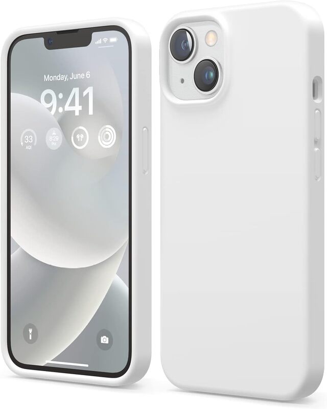 Elago Silicone for iPhone 14 Case Cover - White